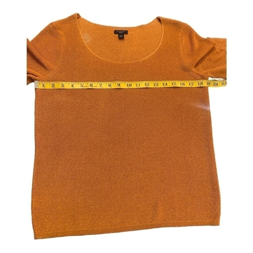 Ann Taylor Factory Petite Large Orange - Picture 4 of 6